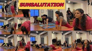 SUNSALUTATION (surya namaskar)