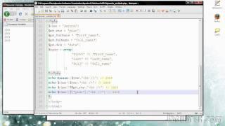 OOP PHP #17 : dynamic variable