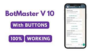 BotMaster Latest Version | WhatsApp Marketing Software | BotMaster With Buttons Features