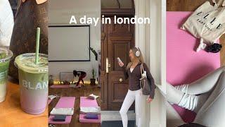 a day in london | yoga + brunch event + blank street + girlie day