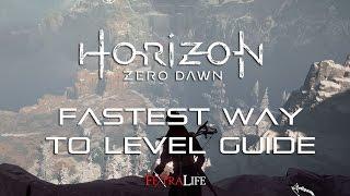 Horizon Zero Dawn Fastest Way to Level Up (Power Level)