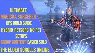 Ultimate Magicka Sorcerer DPS Build Guide for ESO Update 45