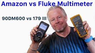 Amazon 90DM600 vs Fluke 179 III Multimeter
