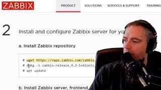 Downloading and Installing Zabbix Server 4.2 from Packages