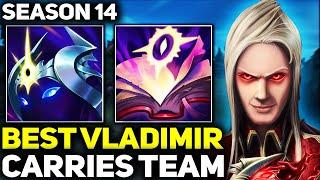 RANK 1 BEST VLADIMIR IN THE WORLD CARRIES HIS TEAM! | League of Legends