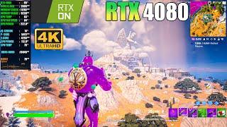 Fortnite Chapter 5 S02 : RTX 4080 16GB | Performance Mode | 4K |