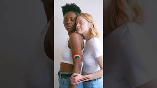 Lesbian Couple Hugging [Short]