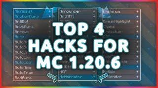 Top 4 Hacked Clients For Minecraft 1.20 | Meteor Vs Wurst Vs Aristois Vs Bleach Hack | Download Now!