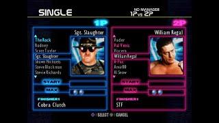 WWF SmackDown 2 - Know your role PS1 characters - Full Roster 2023