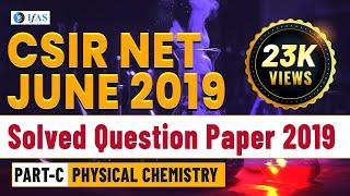 CSIR NET Chemical Science Previous year Questions of Physical Chemistry