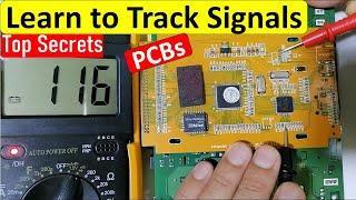 Learn the Secrets of Motherboard Signal Tracking | Trace Voltages on Circuit Board, PCBs