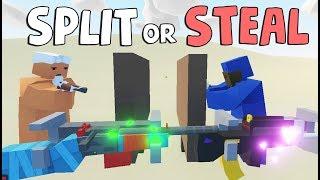 Unturned Mythicals SPLIT OR STEAL? | P9nda Says..