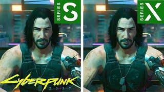 Cyberpunk 2077  | Xbox Series X vs Xbox Series S | 2.0 Patch Graphics Comparison | 4K |
