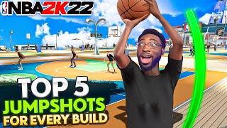 TOP 5 BEST JUMPSHOTS FOR ALL BUILDS IN NBA2K22 CURRENT GEN AND NEXT GEN! HUGE GREEN WINDOWS!