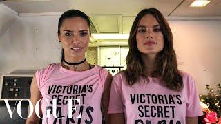 Victoria’s Secret Angels Present Airline Safety with Adriana Lima, Alessandra Ambrosio, and More