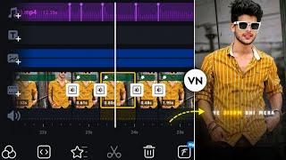 Vn App Me 1 Photo Se Video Kaise Banaye | Trending Photo Video Editing In Vn App | Vn App Tutorial