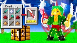 Minecraft, But You Can Evolve Any Item...