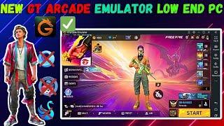 (New)Gt Arcade Emulator For Free Fire Low End PC || No Graphics Card Emulator