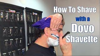 Dovo Shavette Style Straight Razor Review and Shave