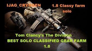 VARY EASY SOLO CLASSIFIED GEAR RESISTANCE FARMING  CARRIER 1.8  THE DIVISION