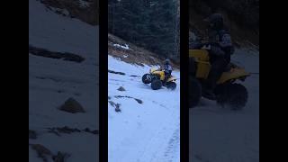 #hillclimb #canam #renegade #atv #snow #snowrunner #quad