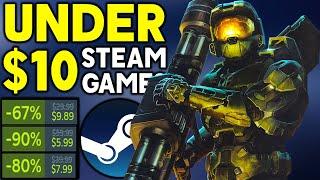 12 AWESOME STEAM PC GAME DEALS UNDER $10 - SUPER CHEAP STEAM GAMES!