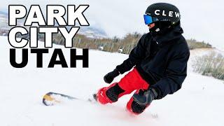 First Week Of Snowboarding In Park City, Utah