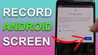 How To Record Android Screen Without App (Tutorial)