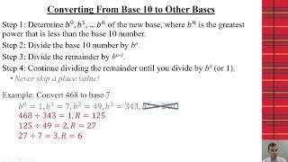 Converting Between Bases