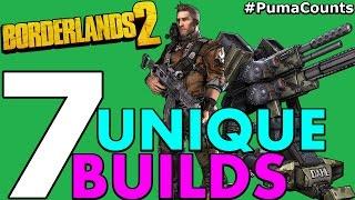 Top 7 Best, Cool and Unique Class Builds and Play Styles in Borderlands 2 #PumaCounts