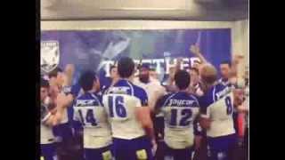 Bulldogs in the Sheds after Panthers win rd 25