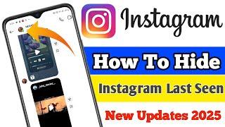 How To Hide Last Seen On Instagram| instagram online hide kaise kare| insta pe online kaise chhupaye