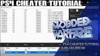 How to make your own mods with PS4 Cheater (5.05 Jailbreak)