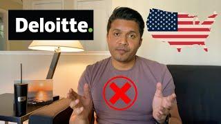 LOOKING FOR USA ONSITE? DON'T JOIN DELOITTE | AMBARISH DONGRE #DontJoinConsulting