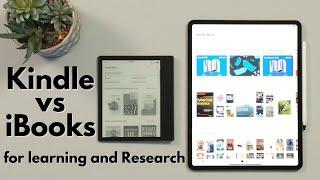 Kindle vs iBooks for School and Research