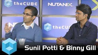 Sunil Potti & Binny Gill - Nutanix .Next 2015 - theCUBE