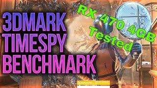 RX 470 4Gb 3DMark TimeSpy Benchmark