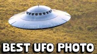 'Best Ever' UFO Picture Showing Silvery Flying Saucer! Did CERN Open a UAP Portal?!