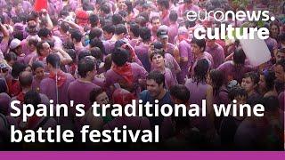 La Batalla del Vino: Spain's traditional 'wine battle' festival makes its return