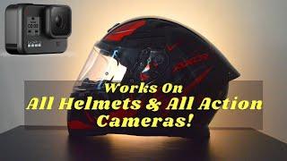 2 Ways To Mount Action Camera On Helmet | AmgK