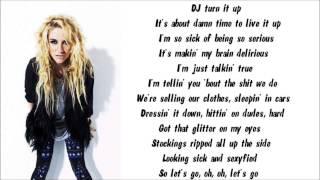 Ke$ha - We R Who We R Karaoke / Instrumental with lyrics on screen