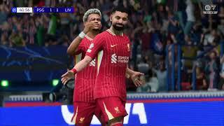 EA Sports FC 25 - PSG Vs. Liverpool - UEFA Champions League 24/25 Round of 16 | Full Match