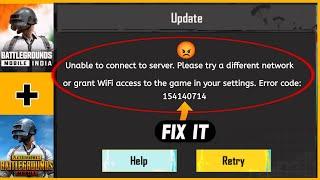 How To Fix Unable to Connect to Server Please Try Different Network Wifi Problem In Pubg Mobile 2024