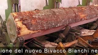 La filiera Abete bianco del Friuli realizza il bivacco Bianchi