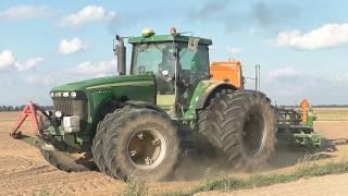 John Deere 8530 + Amazone Cirrus: Effiziente Aussaat