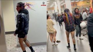 6ix9ine Gets Jumped And Robbed While Working Out At LA Fitness, What Happens Is Shocking