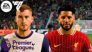 EA Sports FC 25 - Spurs Vs. Liverpool - Premier League 24/25 Matchday 17 | Full Match