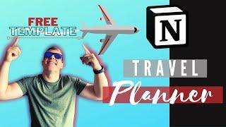 How To Use Notion As A Travel Planner | ️Free Notion Travel Template️