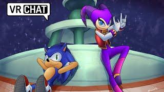 SONIC AND NIGHTS GO ON A ADVENTURE IN VR CHAT