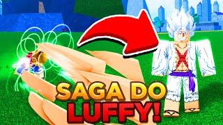 RECRIEI A SAGA DO LUFFY DE ONE PIECE EM 10 MINUTOS NO BLOX FRUITS!!